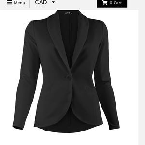 Miik Size M black Emily Blazer